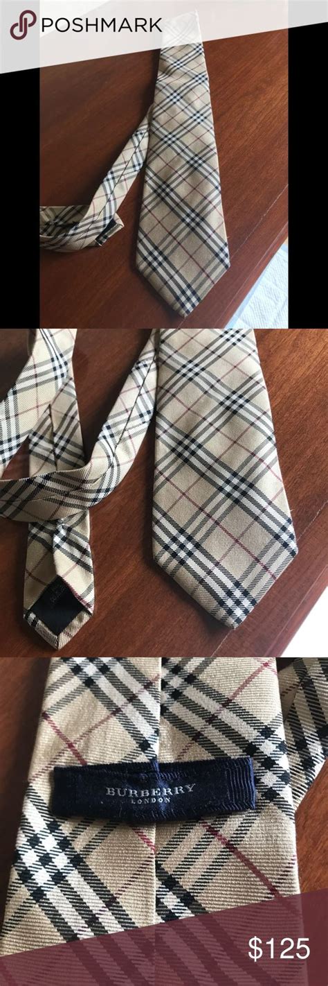 burberry tie wear